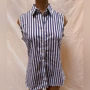 Banana Republic Striped Button Up